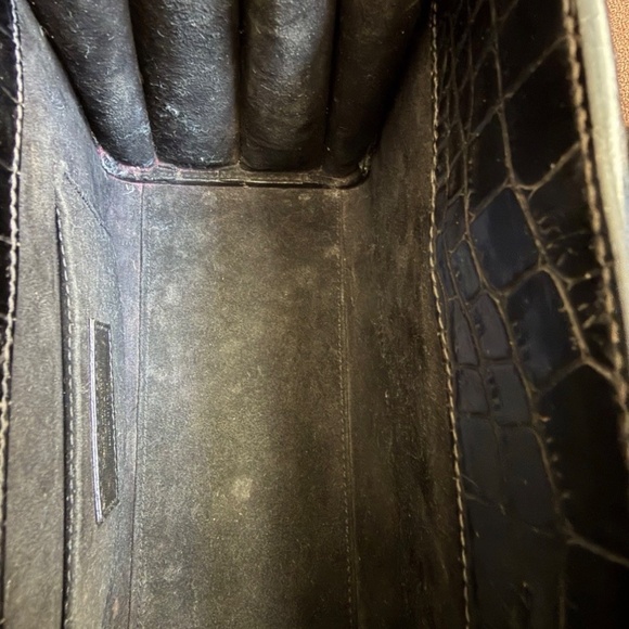 SAINT LAURENT - SAC DE JOUR CROC NANO - Picture 12 of 16